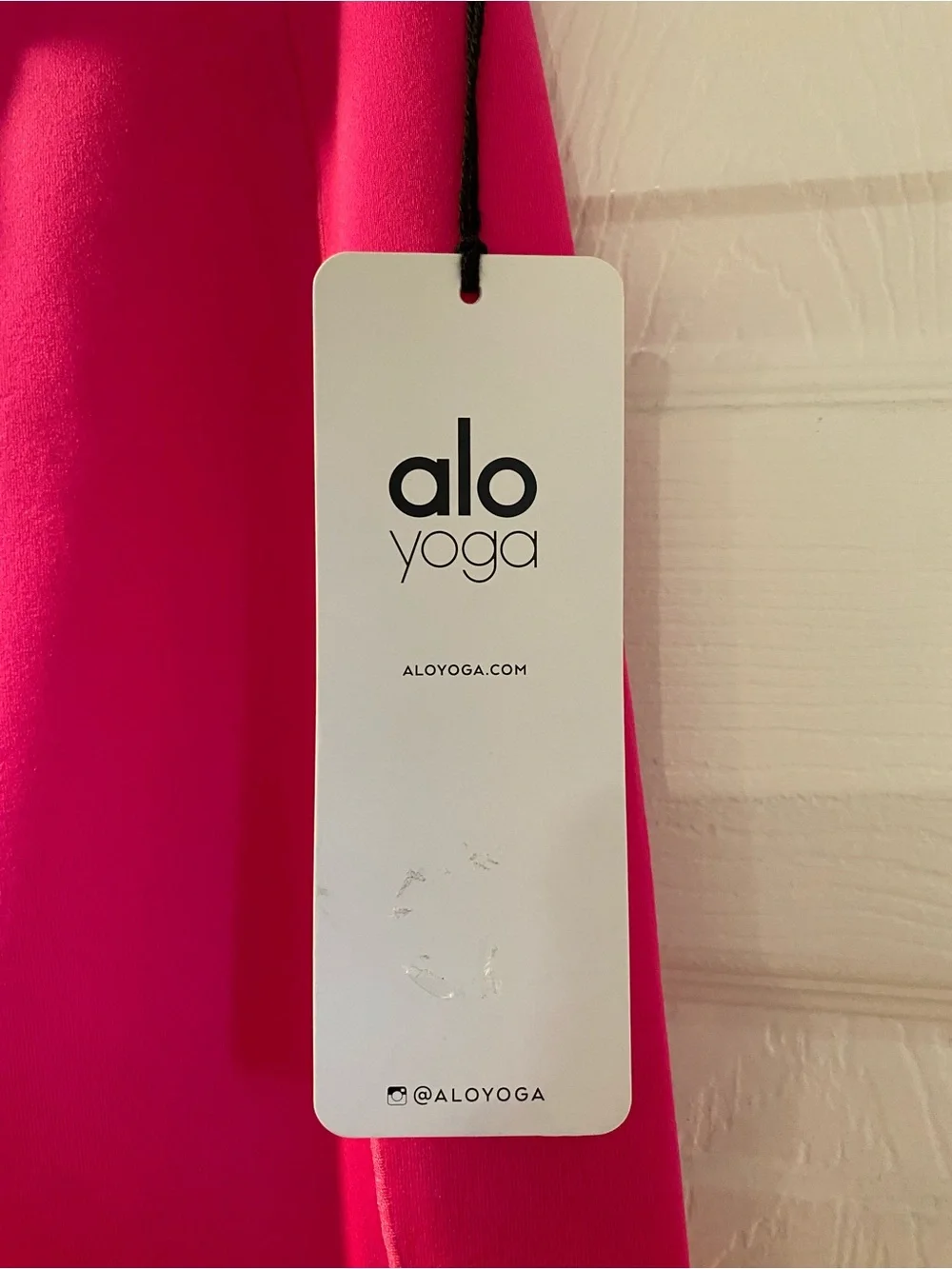 ALO Yoga Hot Pink High-Rise Active Leggings